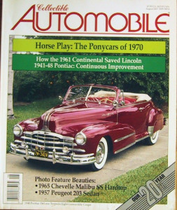 COLLECTIBLE AUTOMOBILE 2003 AUG - PONY WARS, MALIBU SS, NEW MACH 1, AMC EAGLE